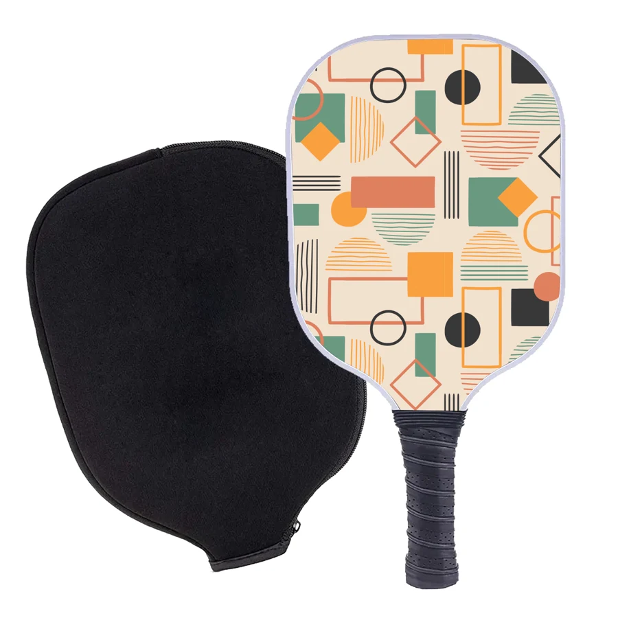 Glass Fiber Pickleball Set w/ SBR Racket Cover Bag 1