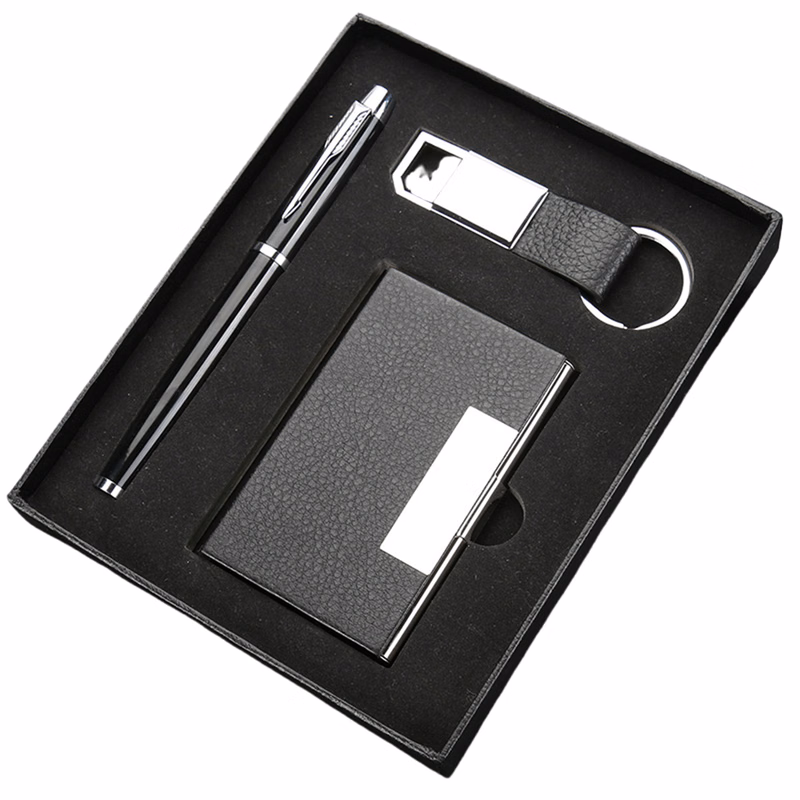 Business Gift Set - Keychain, Pen