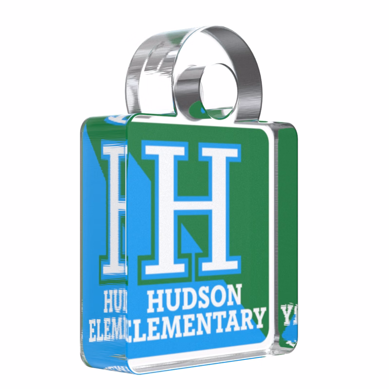 Custom Shaped Acrylic Key Chains