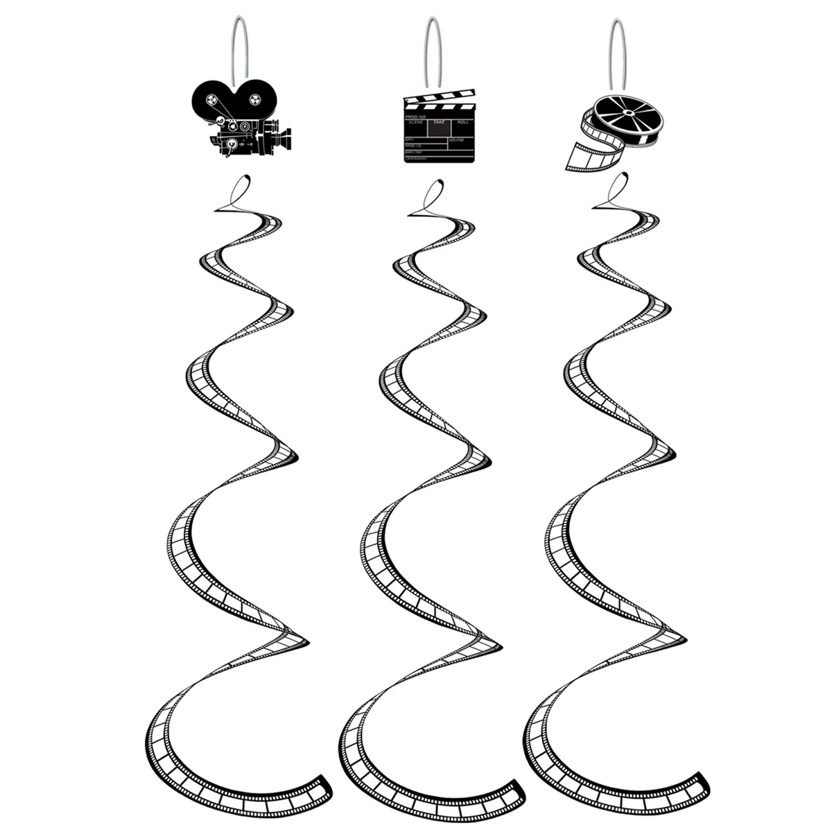 Printed Filmstrip Whirls 1