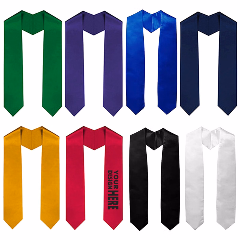 Custom Satin Graduation Sash For Celebration Events