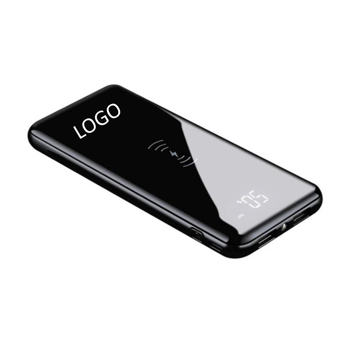 Piano surface digital display screen wireless power bank 1