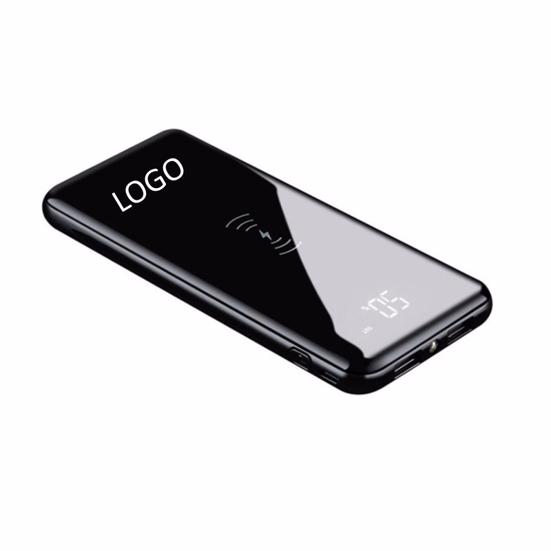 Piano surface digital display screen wireless power bank