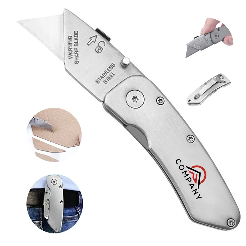 Box Cutter Stainless Steel Utility Knife 1