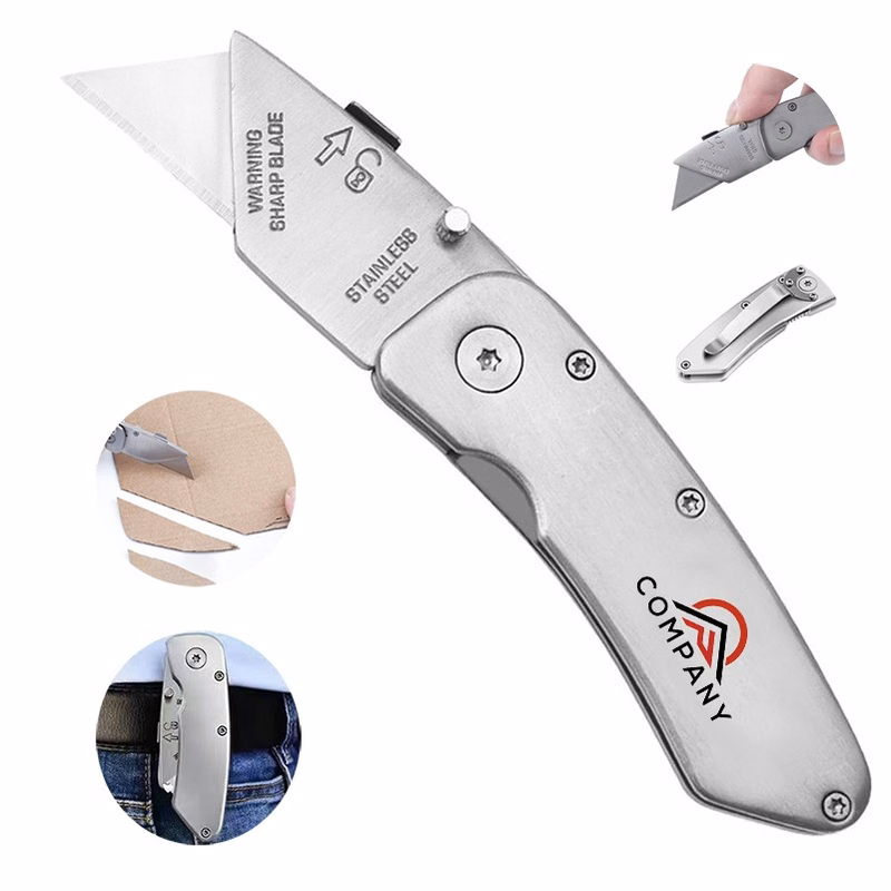 Box Cutter Stainless Steel Utility Knife