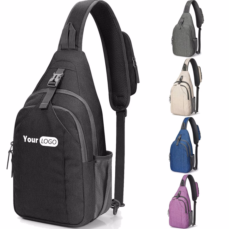 RFID Blocking Sling Backpack Crossbody Chest Bag for Hiking