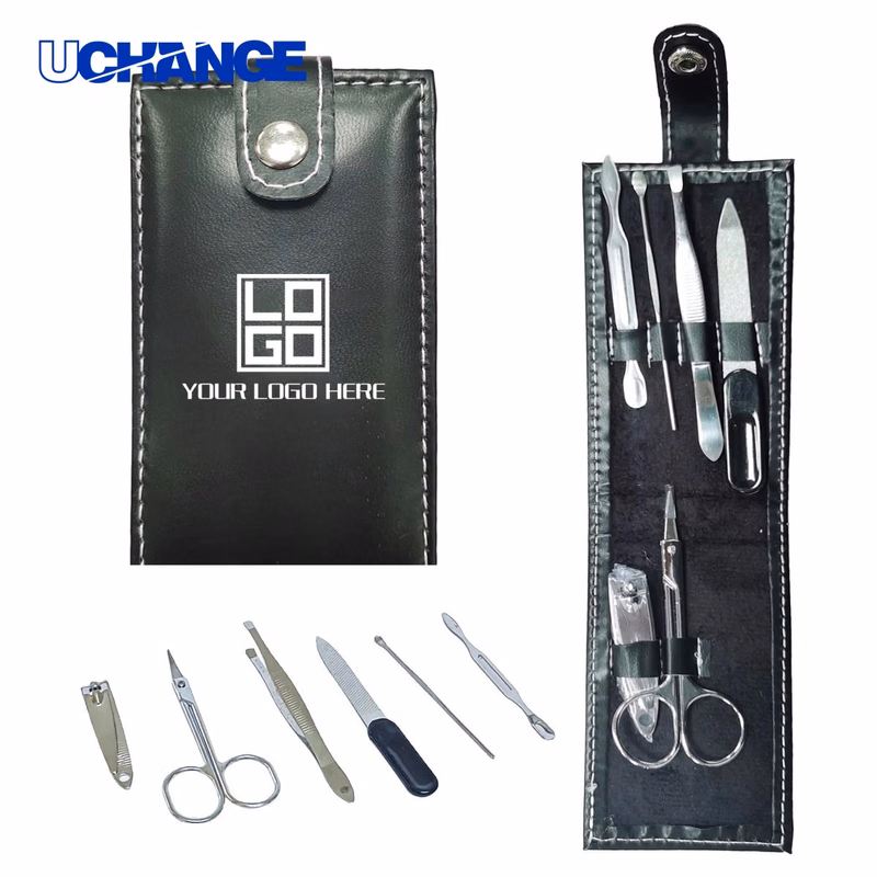 6 PCS Nail Clipper Set Folding Bag Style