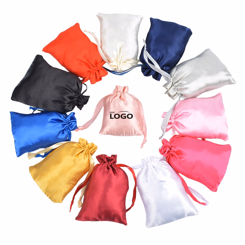 Satin Gift Drawstring Bag