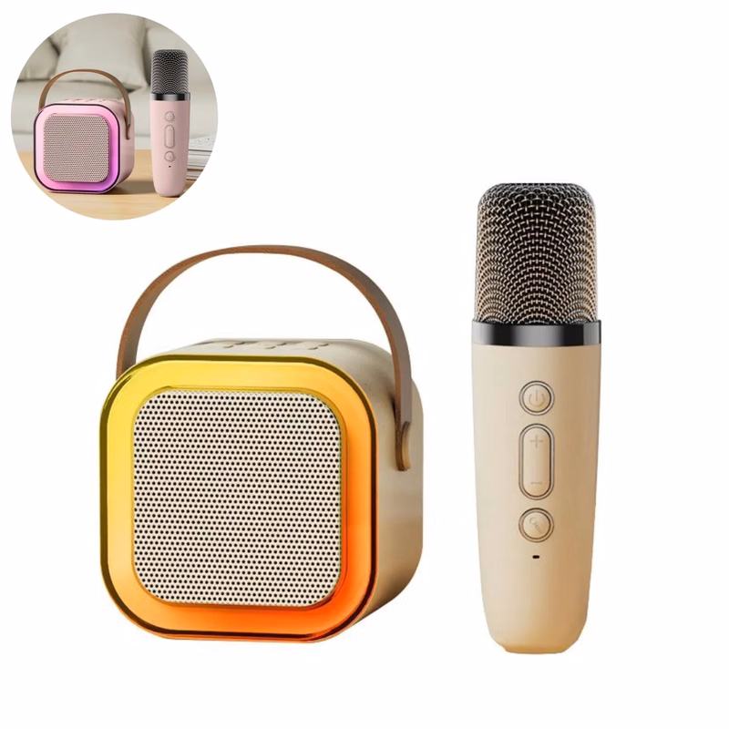 Premium LED Karaoke Machine with Wireless Mircophone