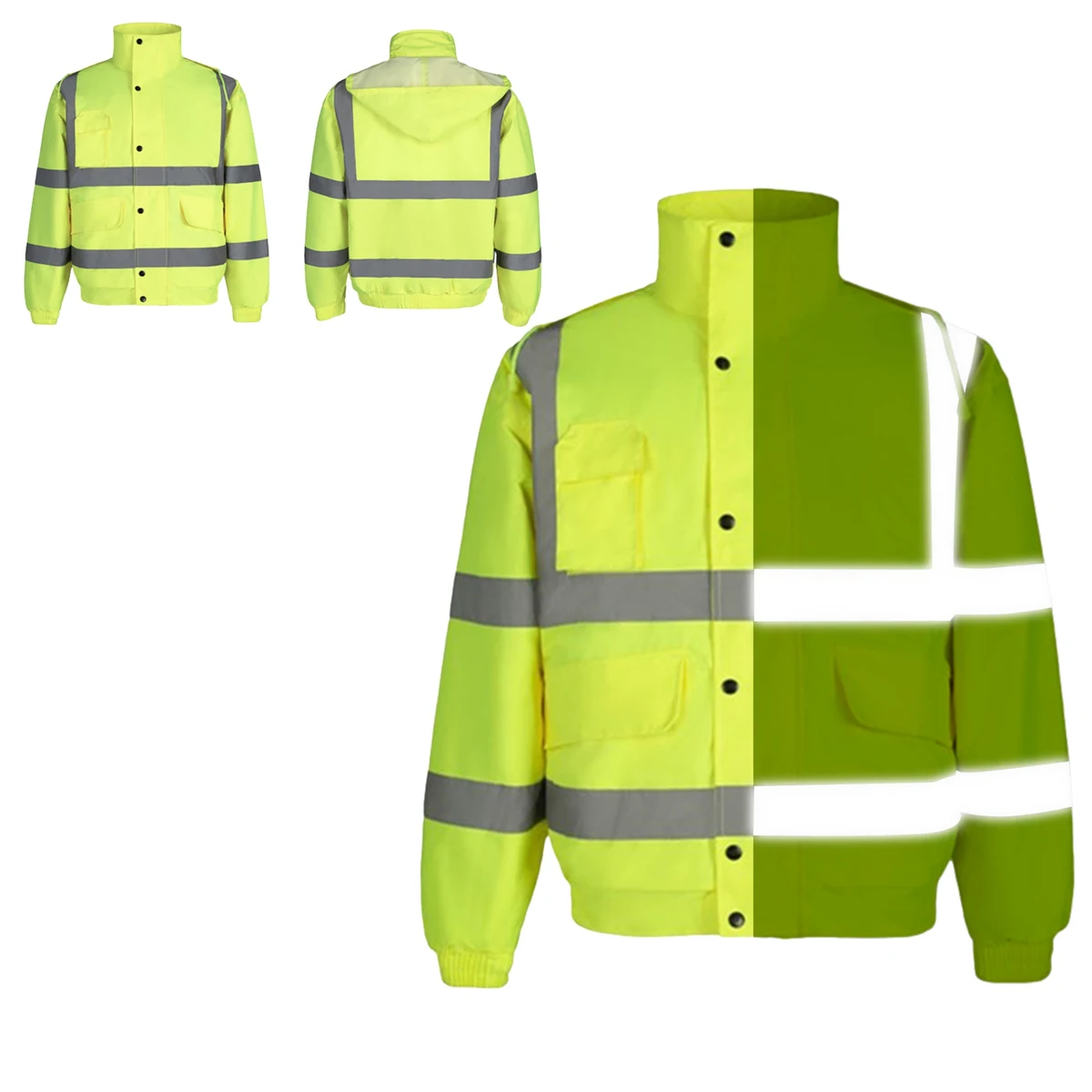 Waterproof Safety Bomber Jacket 1