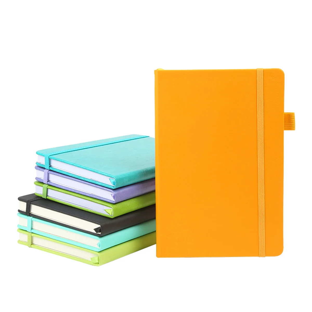 A5 Leather Notebook With Pen Holder Loop 1