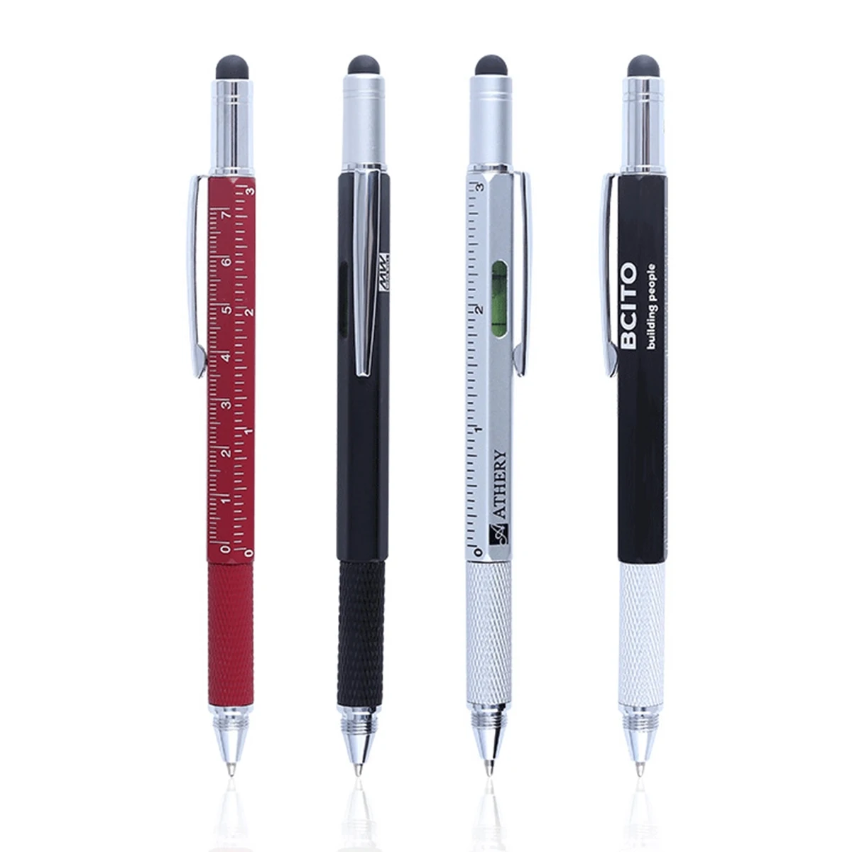 6 In 1 Plastic Multi Tool Touch Ballpoint Pen 1