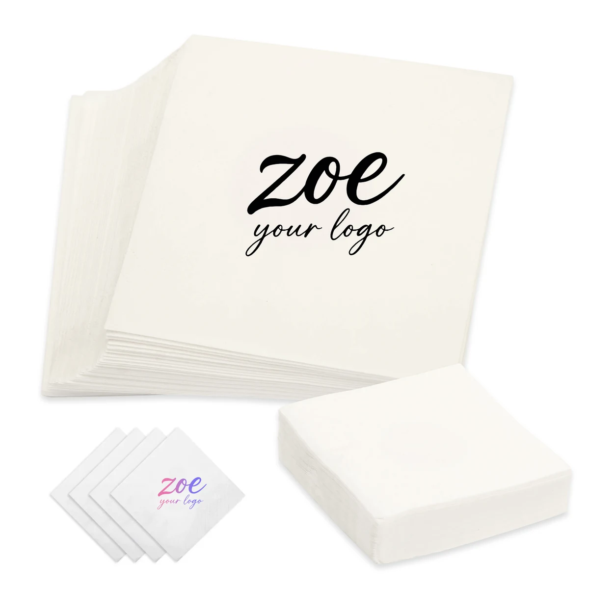 Personalized Cocktail Paper Napkin MOQ 500 1