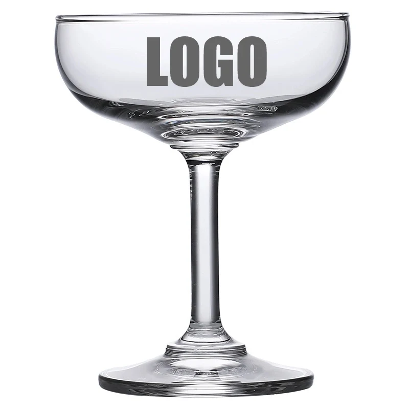 Custom 6.75 oz Cocktail Coupe Glasses 1