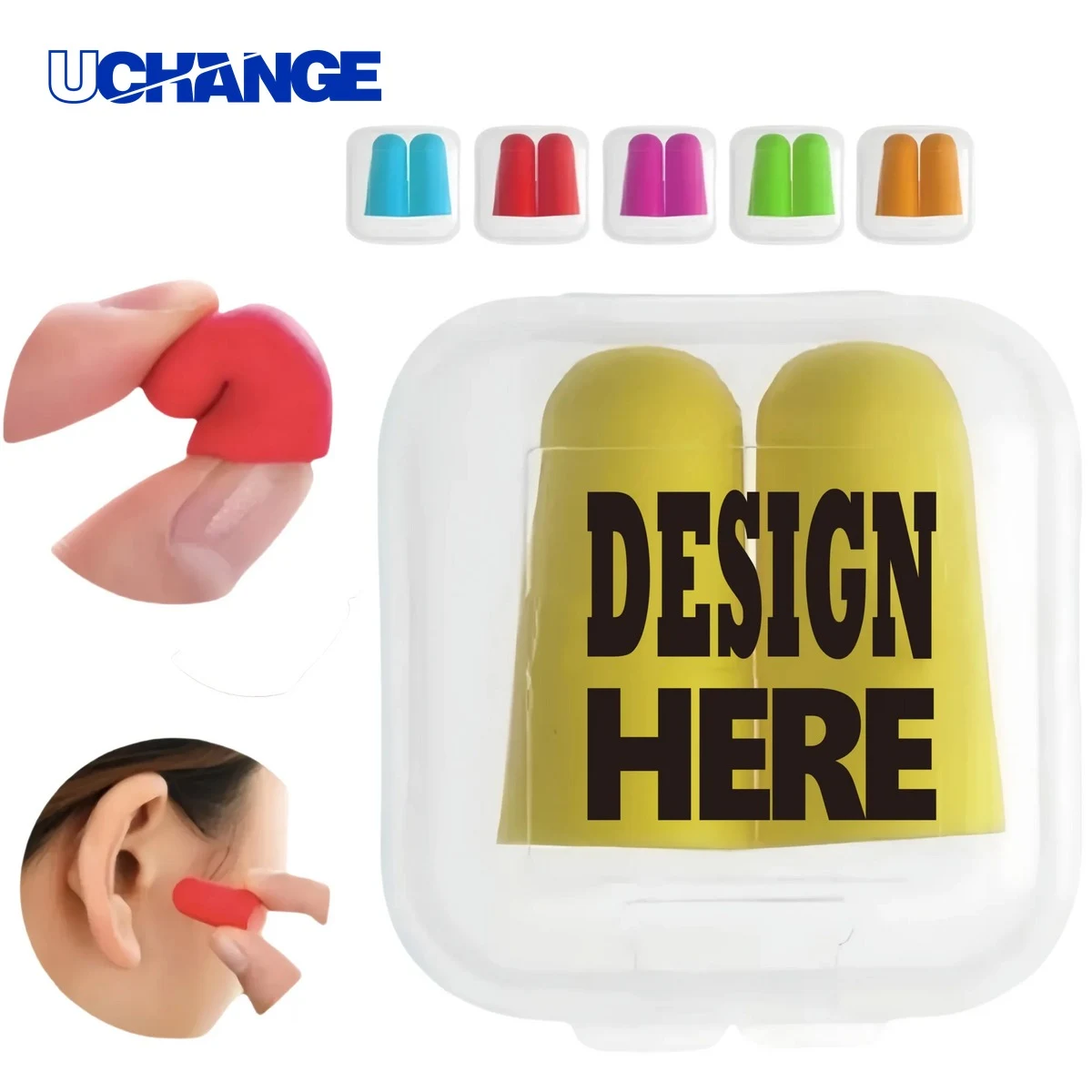 Sleeping Earplug Set with Case 1