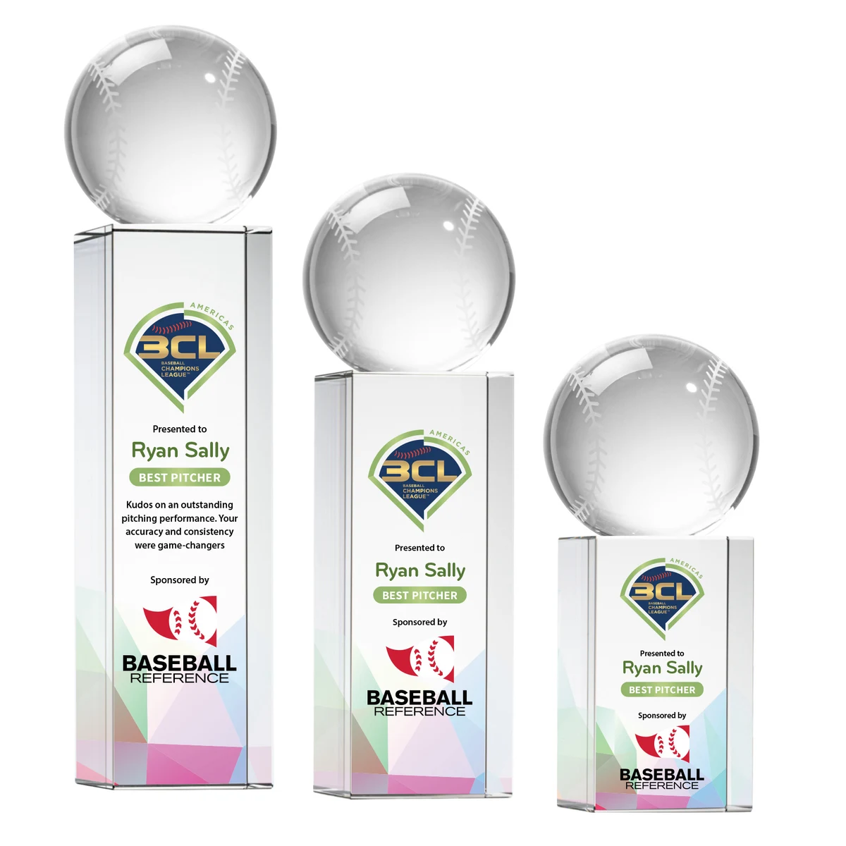 Baseball VividPrint™ Award on Dakota 1