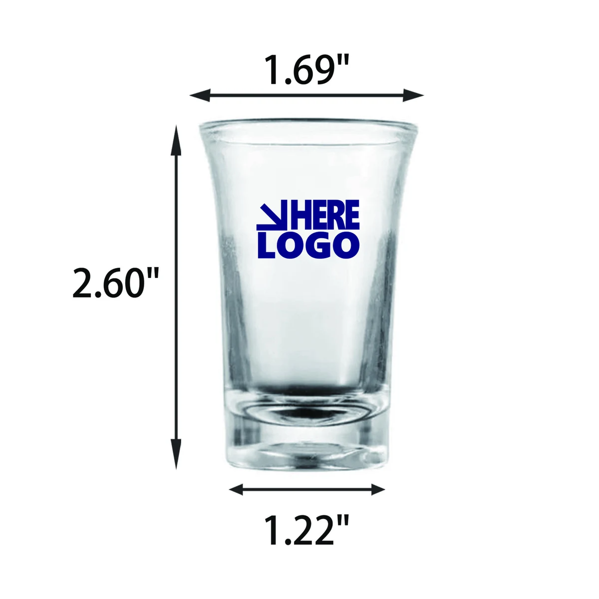 Practical 1 OZ Shot Glass 1
