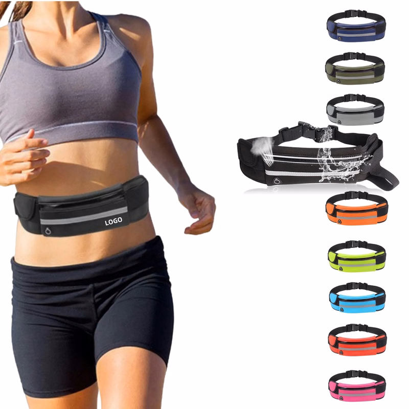 Music Hole Design Waterproof Running Fanny Pack