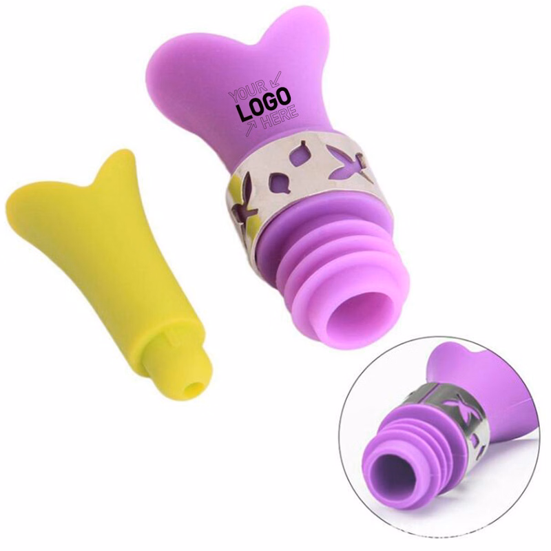 Flower Silicone Wine Bottle Stopper