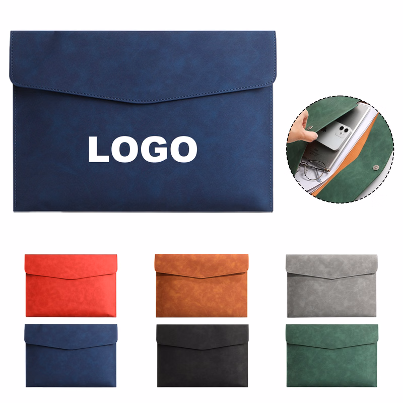 PU Leather A4 File Folder