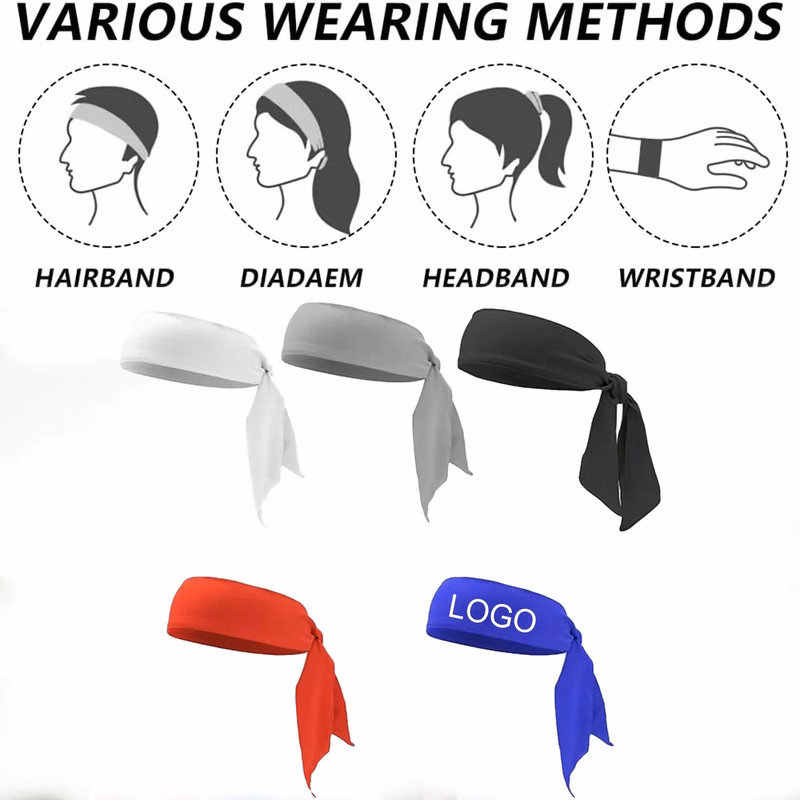 Multi-Color Quick-Dry Sports Headbands