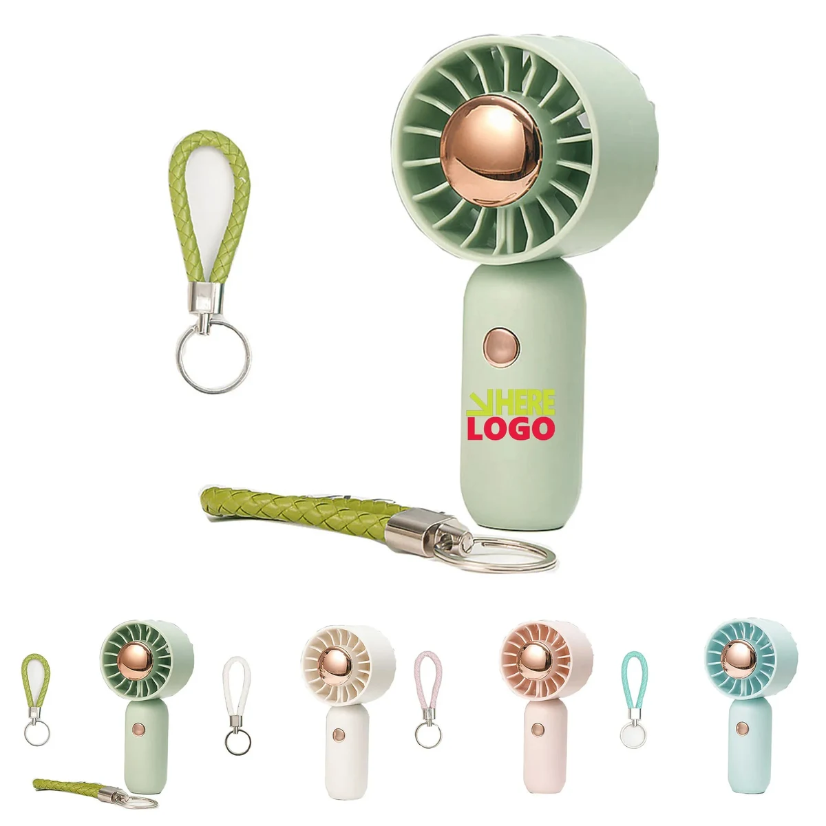 Refrigerating Pad Handheld Cooling Fan 1
