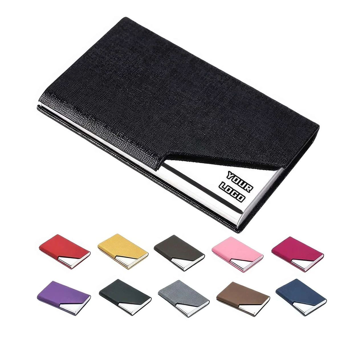 Magnetic Business Name Card Case 1