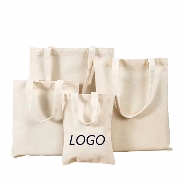 Custom 16 oz Canvas Tote Bag with Magnetic Clasp — Corporate Trade Show Giveaway