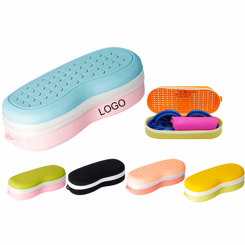 Portable Silicone Swim Goggles Storage Box