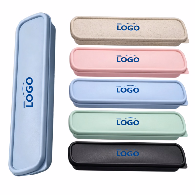 Portable Flatware Box Travel Tableware Storage