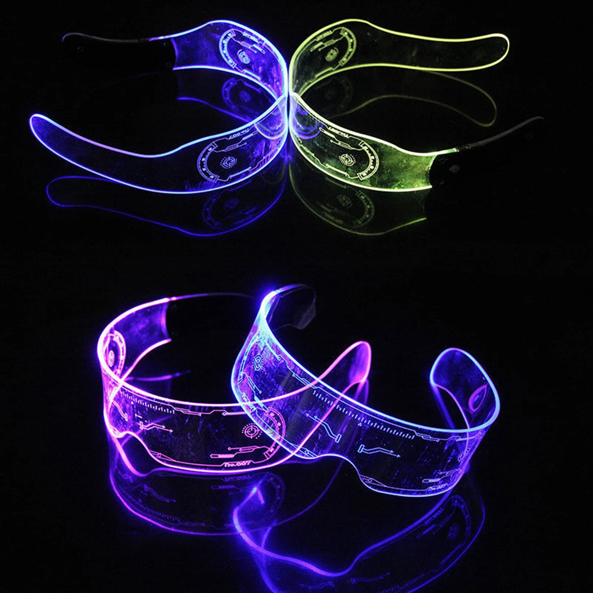 LED Punk Eyeglasses 1