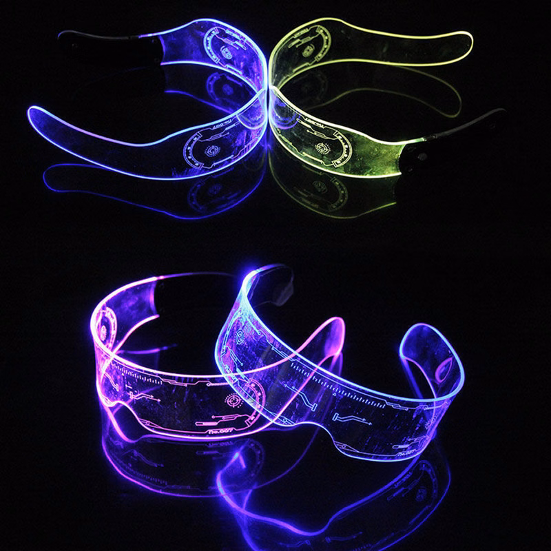 LED Punk Eyeglasses