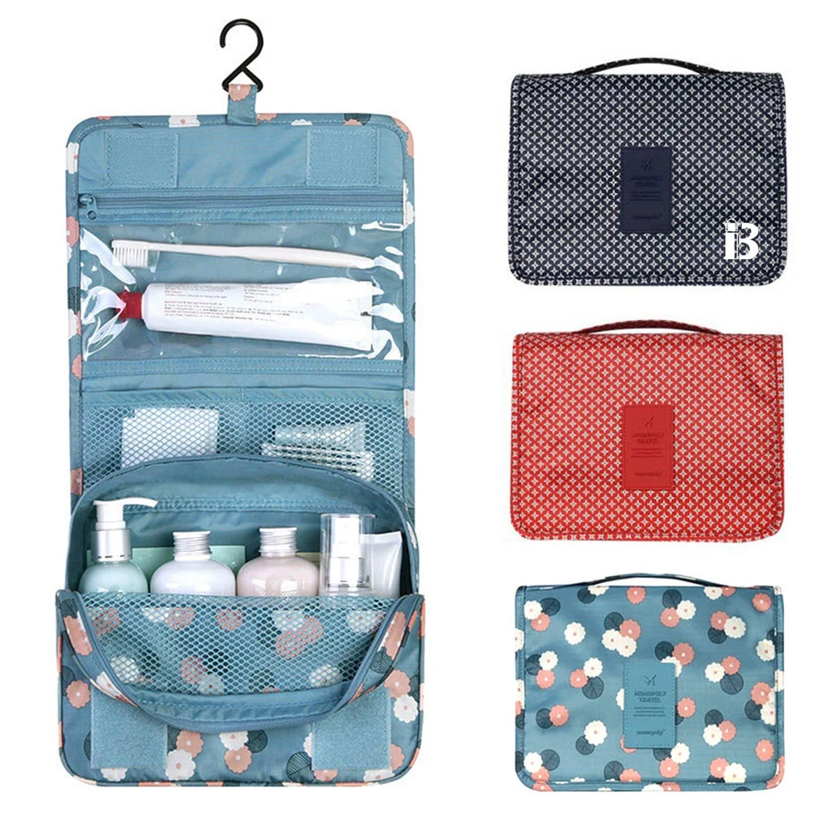 Flower Makeup Bag For Travel 1