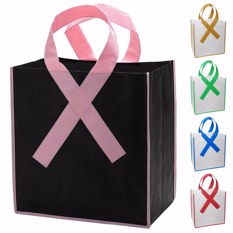 Ribbon Non-woven Grocery Shopper Bag