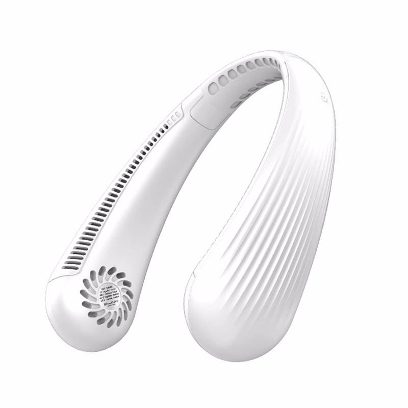 1800 mAh USB Leafless 360 Degree Neckband Fan