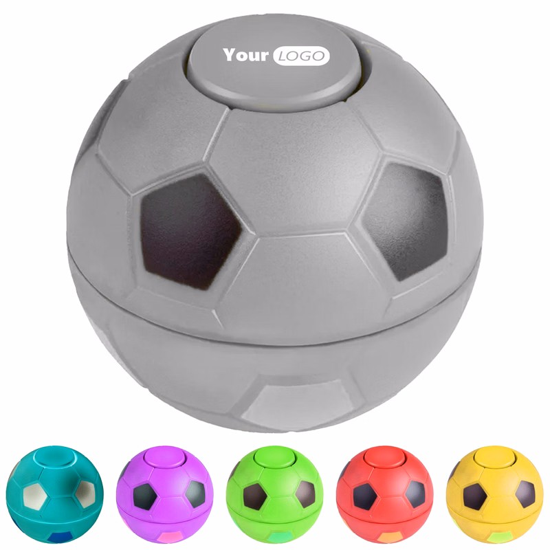 Plastic World Cup Ball Fidget Spinner Toy ?C Perfect For Fans And Fidgeting Fun