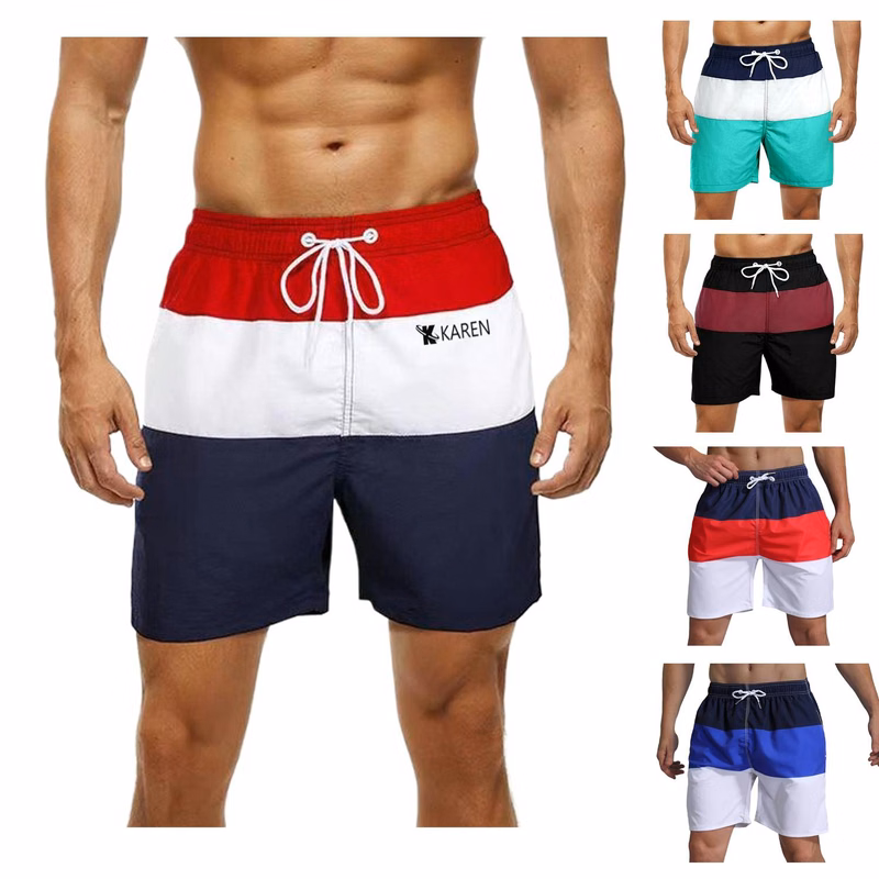 Men's Polyester Quick Dry Swim Trunks