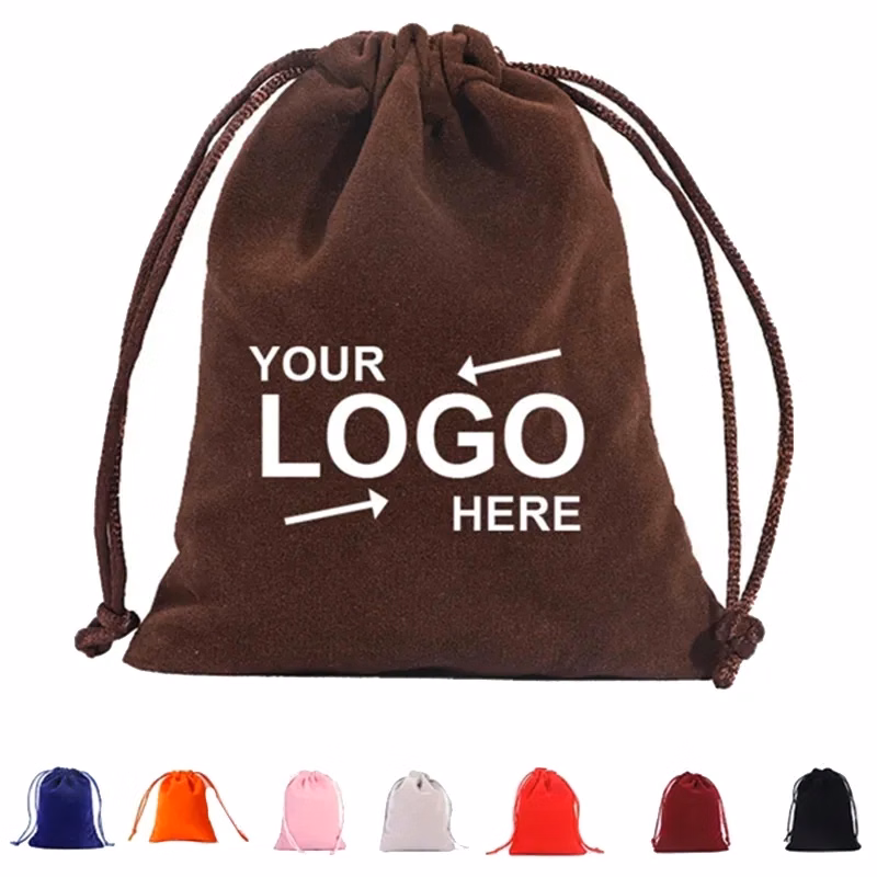 Flannelette Drawstring Storage Bags