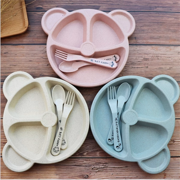 Wheat Straw Divided Plates