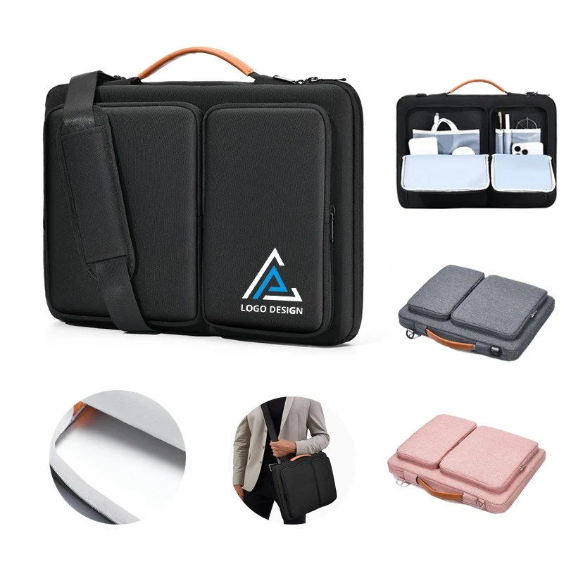 Shockproof Protective Laptop Shoulder Bag 1