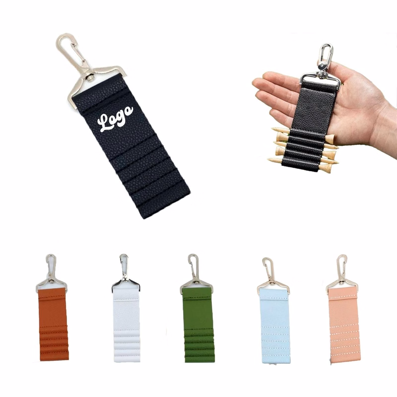 Compact Golf Tee Clip for Organized and Quick Access