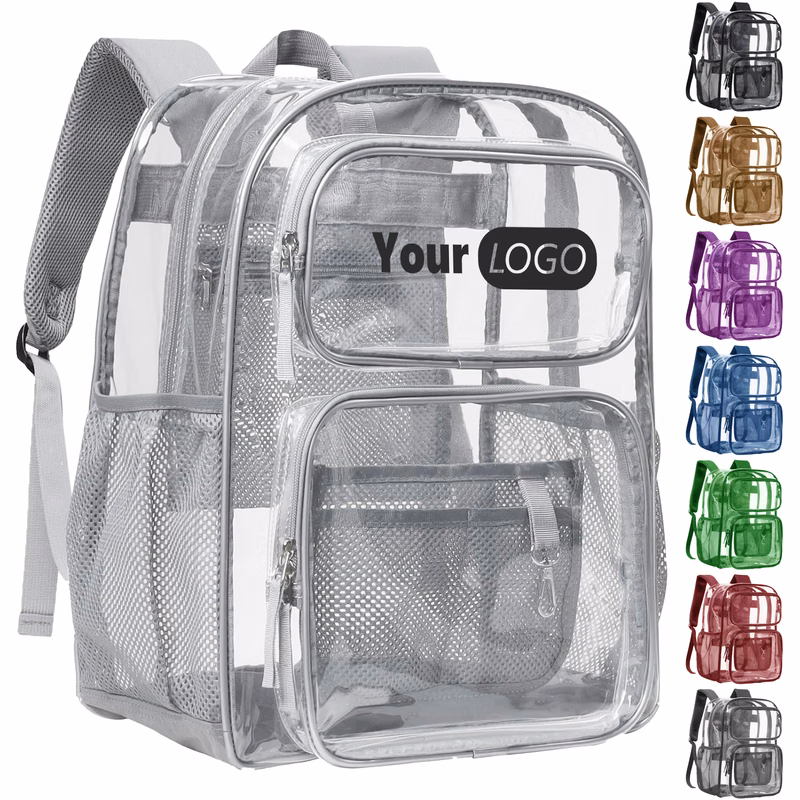 Pvc Large Transparent Backpack