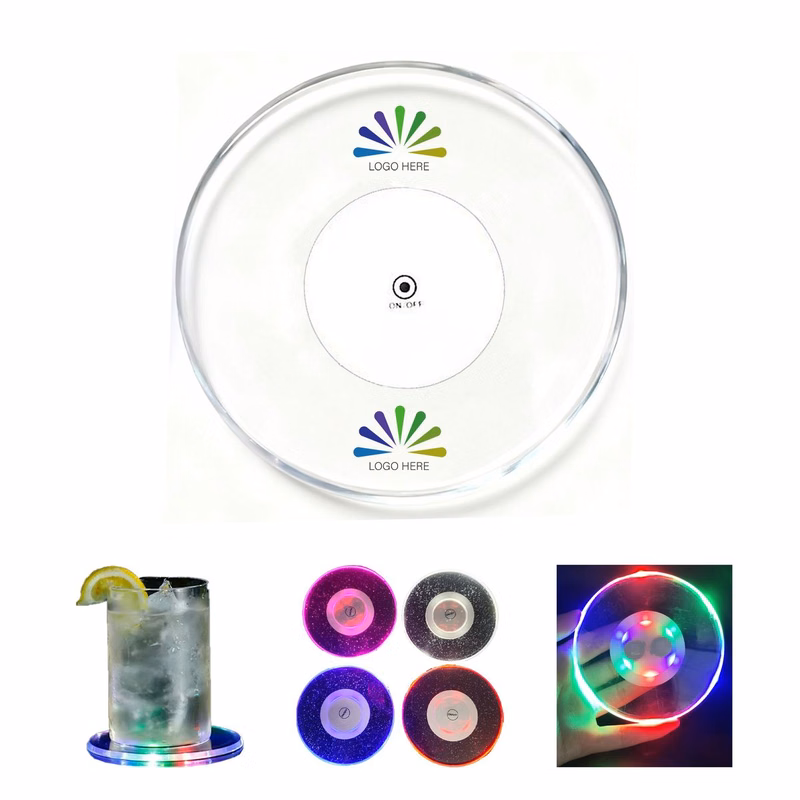 Custom LED Drink Coaster