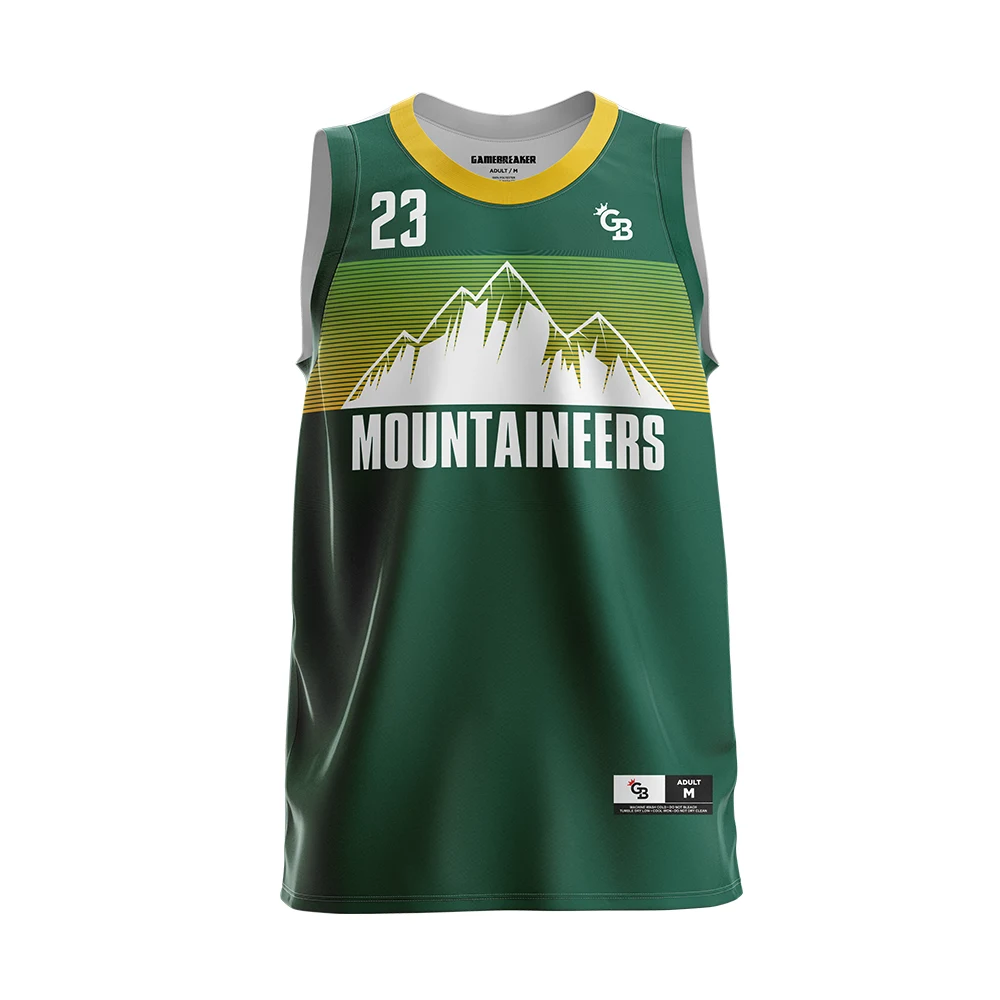 Crew Neck Basketball Jersey 1