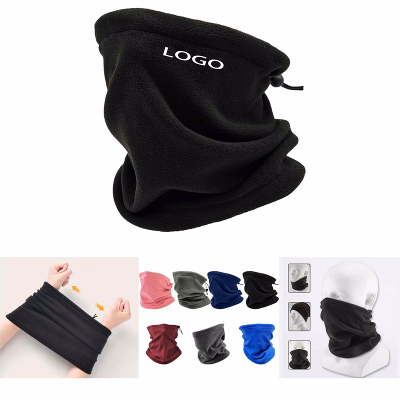 Thickened Windproof Fleece Warm Scarf