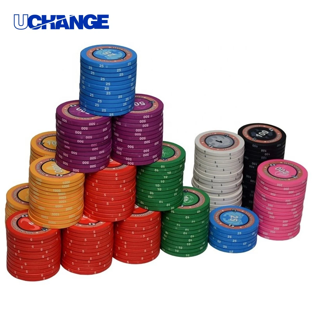 Ceramic Chips for Poker 1