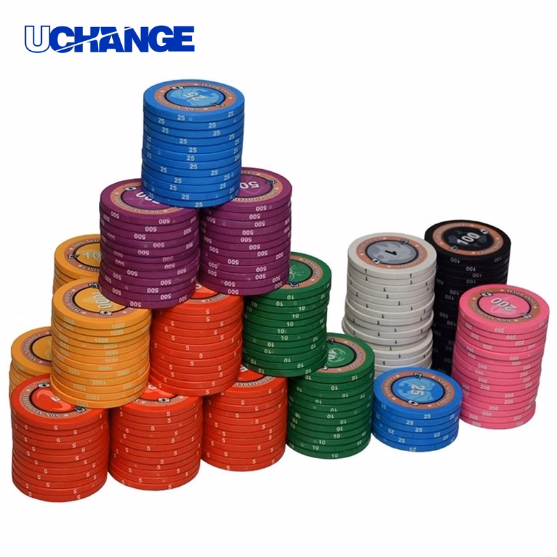 Ceramic Chips for Poker