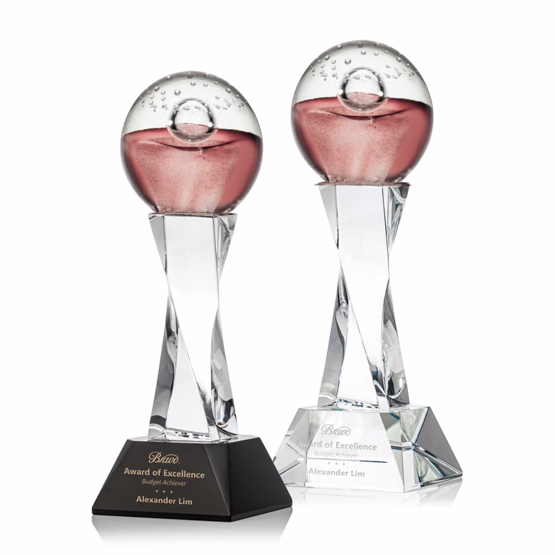 Jupiter Award on Langport Base - Clear