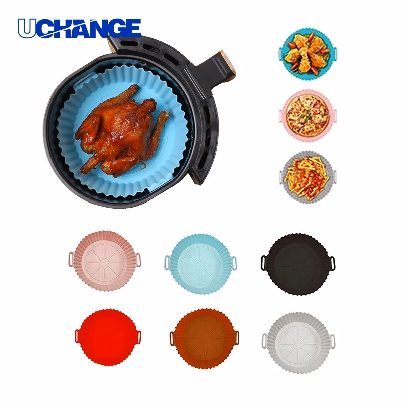 Eight Inch Air Fryer Silicone Liners Pot for Cooking