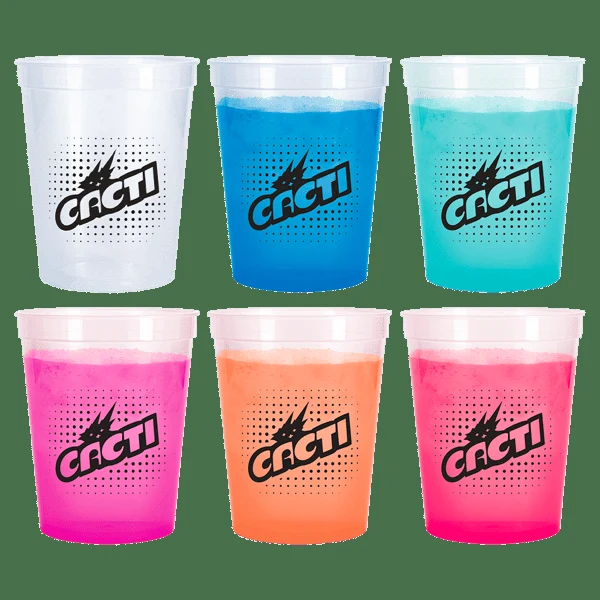16 oz Color Changing Stadium Cup 1